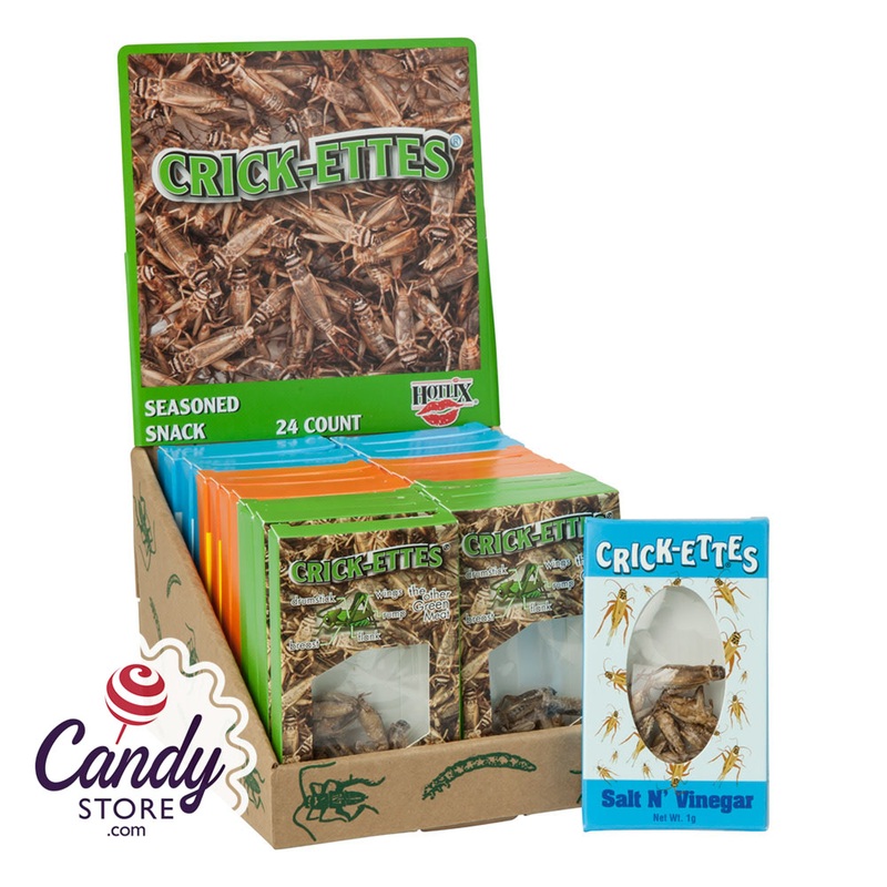 Crick-Ettes Real Crickets Seasoned Snack Assorted – 24ct