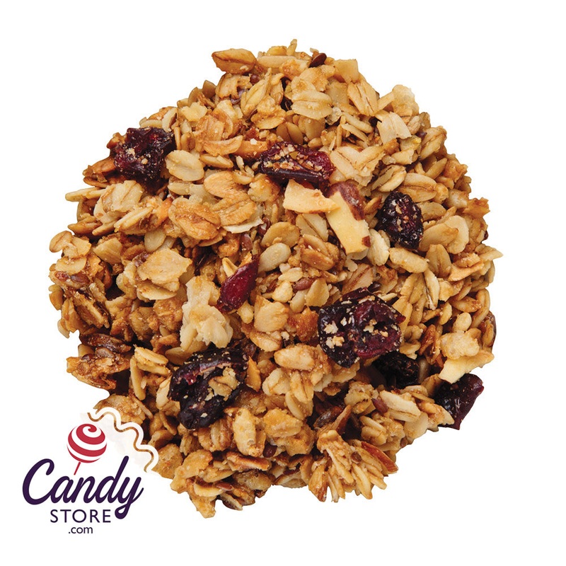 Crispy Cranberry And Pecans Granola Snack Mix – 10lb Bulk