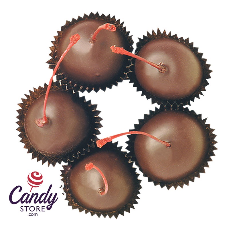 Dark Chocolate Stem Cherries – 3lb