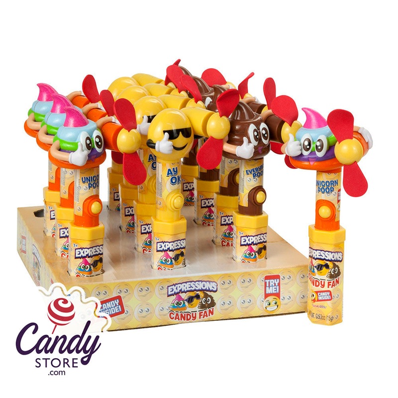 Expressions Candy Fan 0.53oz – 12ct