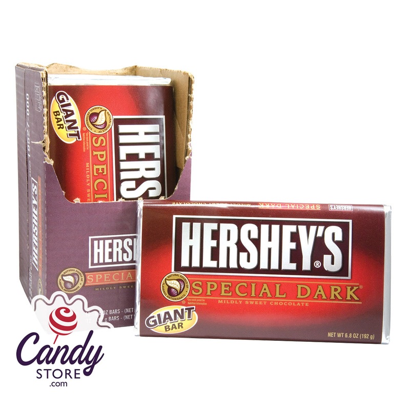 Hershey’s Special Dark Giant Bar 6.8oz – 12ct