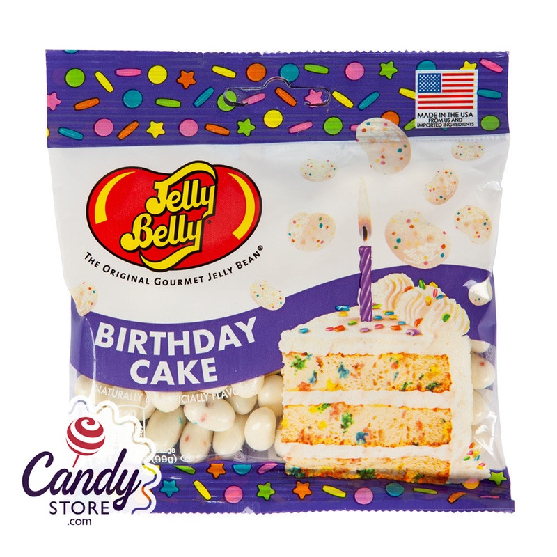 Jelly Belly Birthday Cake – 12ct Peg Bags
