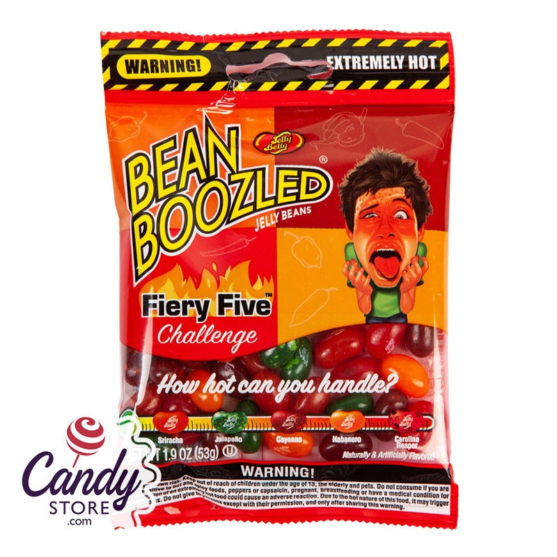 Jelly Belly Firey Five Beanboozled – 12ct Peg Bags