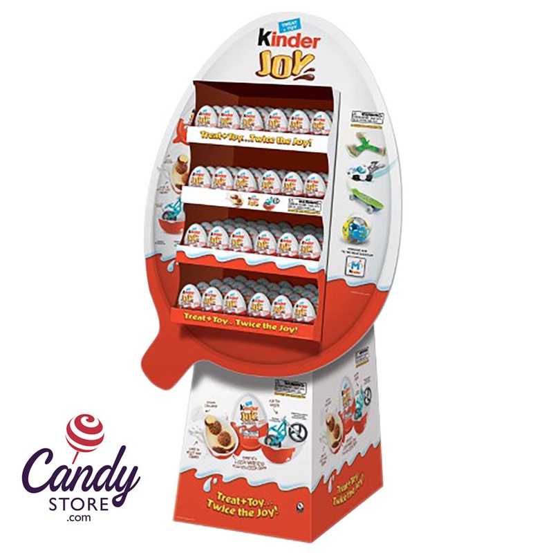 Kinder Joy Chocolate And Toy Surprise 0.7oz Shipper – 120ct
