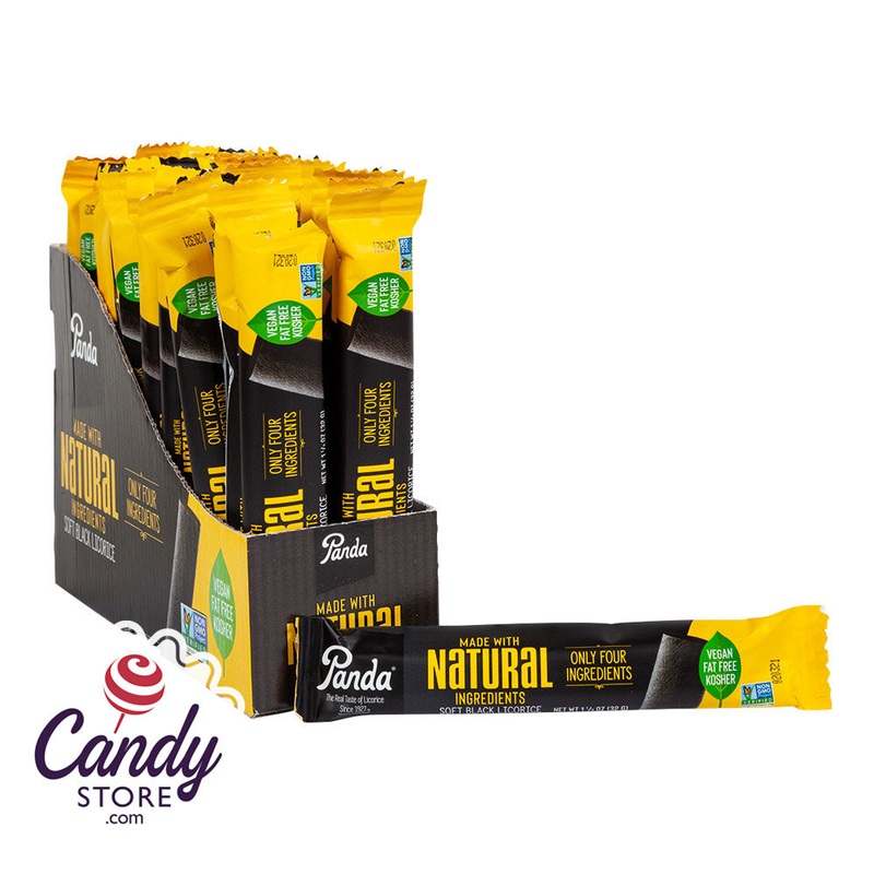 Panda All Natural Black Licorice 1.1oz – 36ct