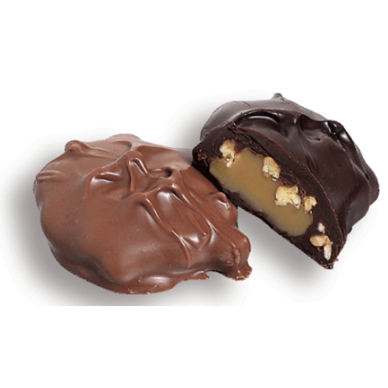 Pecan Caramel Pattie Chocolates – 5lb