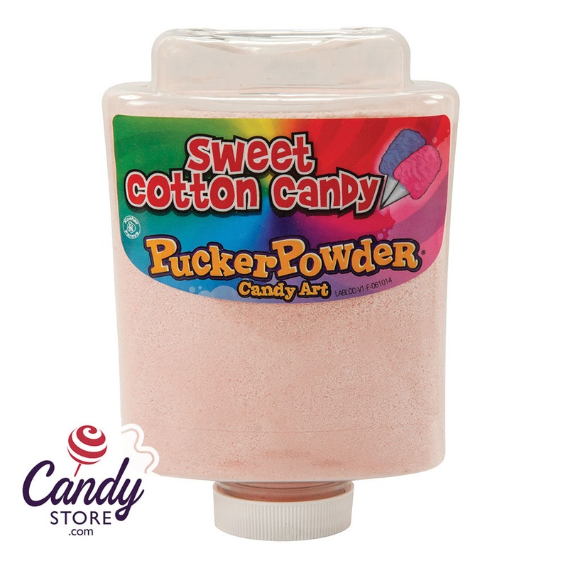 Pucker Powder Sweet Pink Cotton Candy 9oz Bottle – 1ct