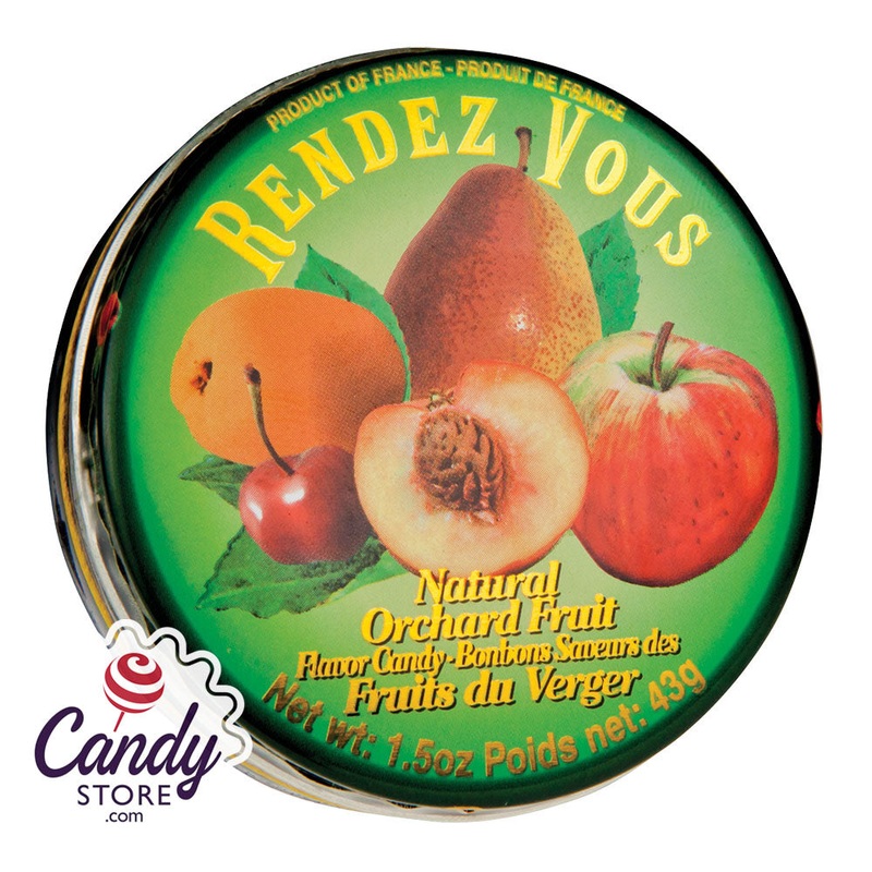 Rendez Vous Orchard Fruit 1.5oz Tin – 12ct