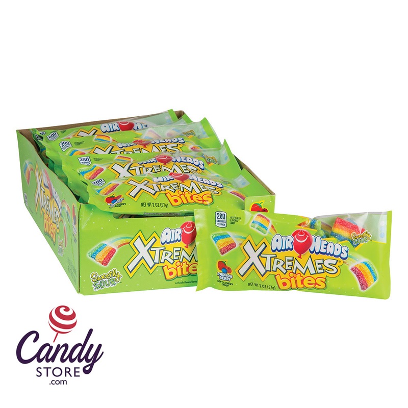 Xtremes Rainbow Airheads Bites 2oz – 18ct