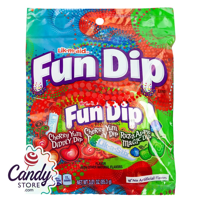 Fun Dip 3.01oz Peg Bag – 12ct