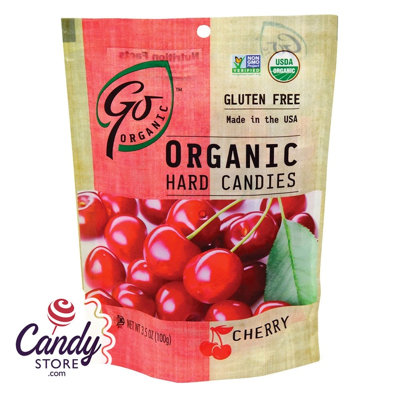 GoOrganic Cherry Organic Hard Candy – 6ct