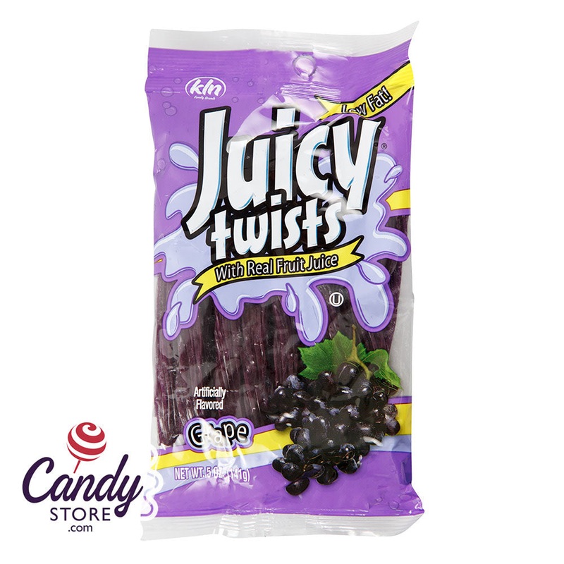 Grape Juicy Twists 5oz Peg Bag – 12ct