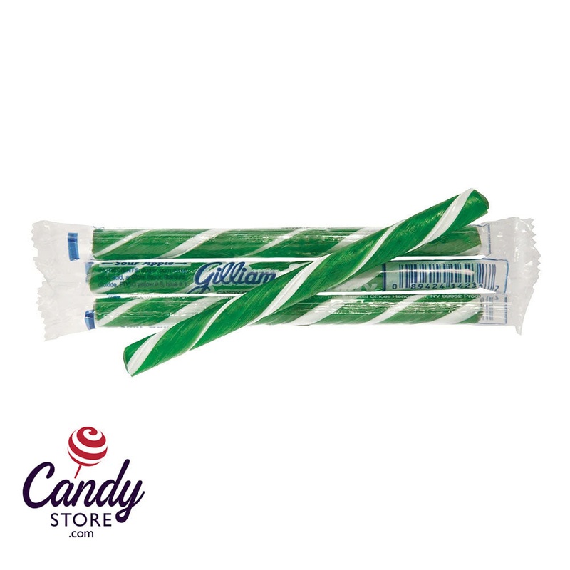 Green Apple Candy Sticks – 80ct