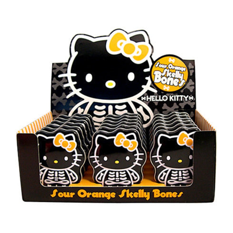 Hello Kitty Candy Tin Skelly Bones – 12ct