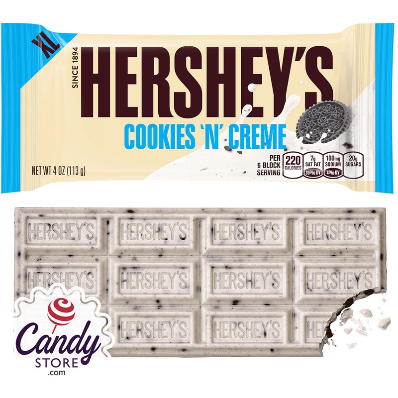 Hershey’s Cookies N Creme Bar XL – 12ct