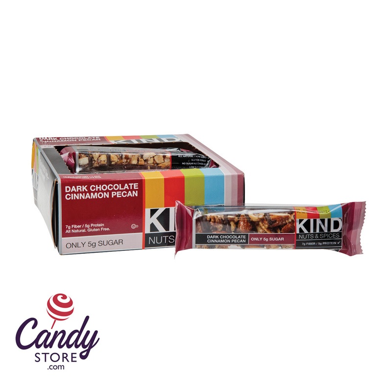 Kind Bars Dark Chocolate Cinnamon Pecan 1.4oz – 12ct