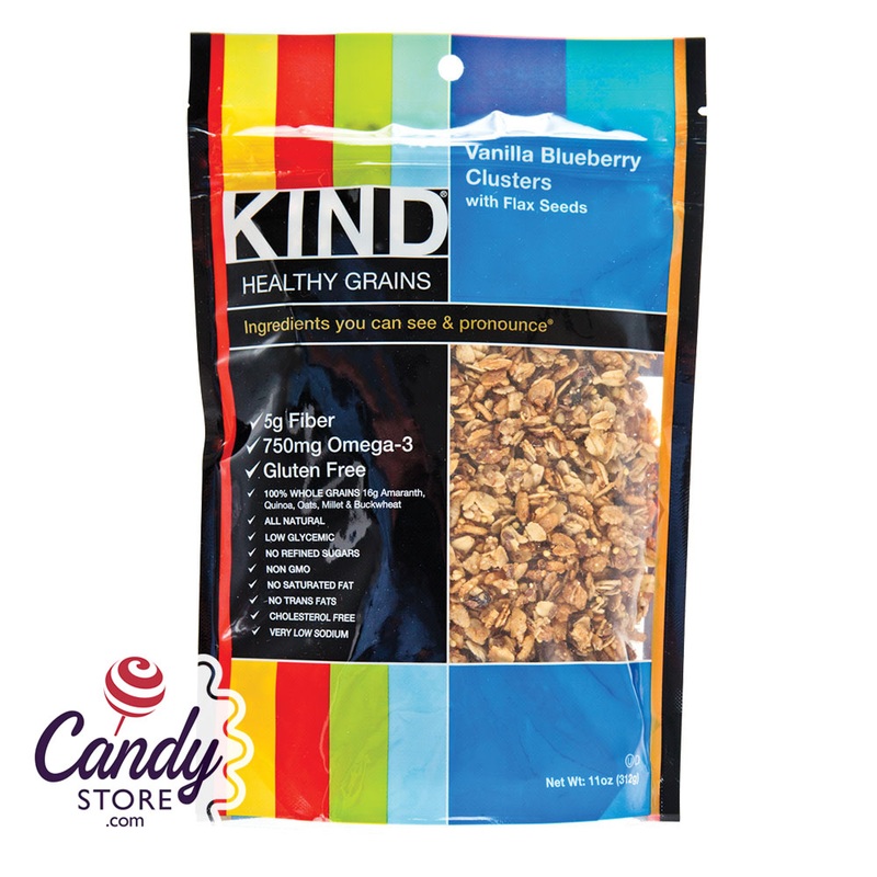 Kind Bars Vanilla Blueberry Granola Clusters 11oz Pouch – 6ct