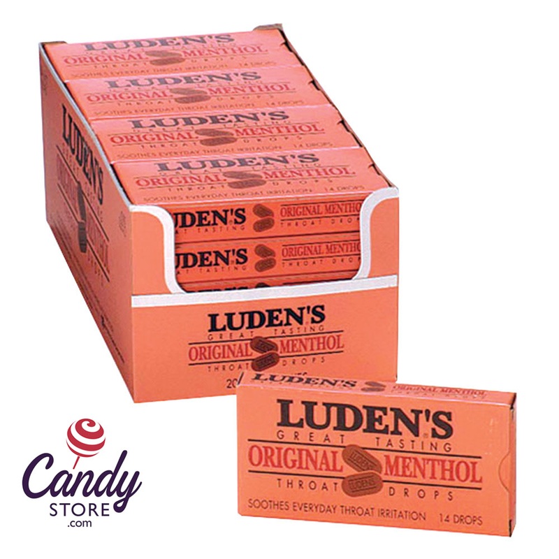 Luden’s Menthol Cough Drops – 20ct