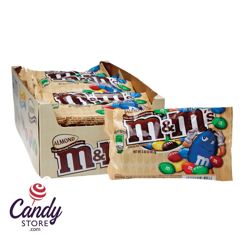 M&M’s Almond King Size – 18ct Bags