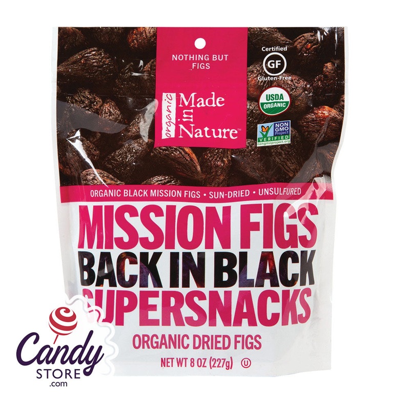 Made In Nature Organic Black Mission Figs 8oz – 6ct