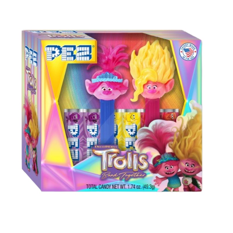 PEZ- Trolls Twin Pack Gift Set