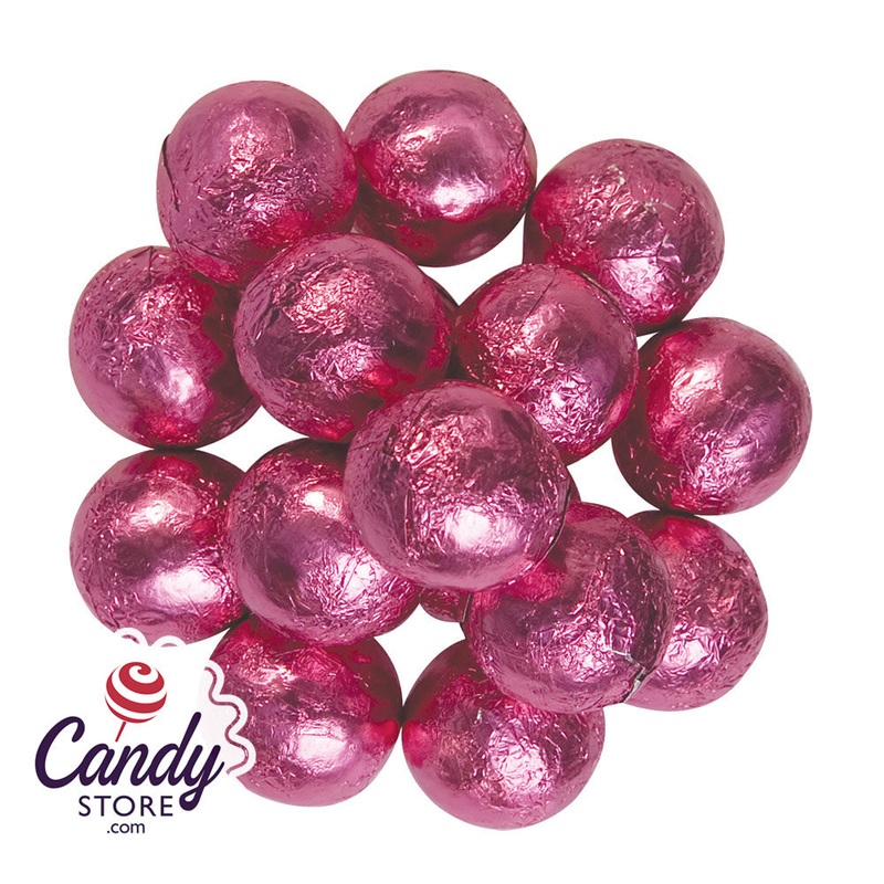 Pink Foiled Milk Chocolate Marble – 10lb