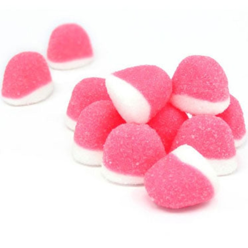 Pufflettes Pink Strawberry Gummy Bites – 5lb