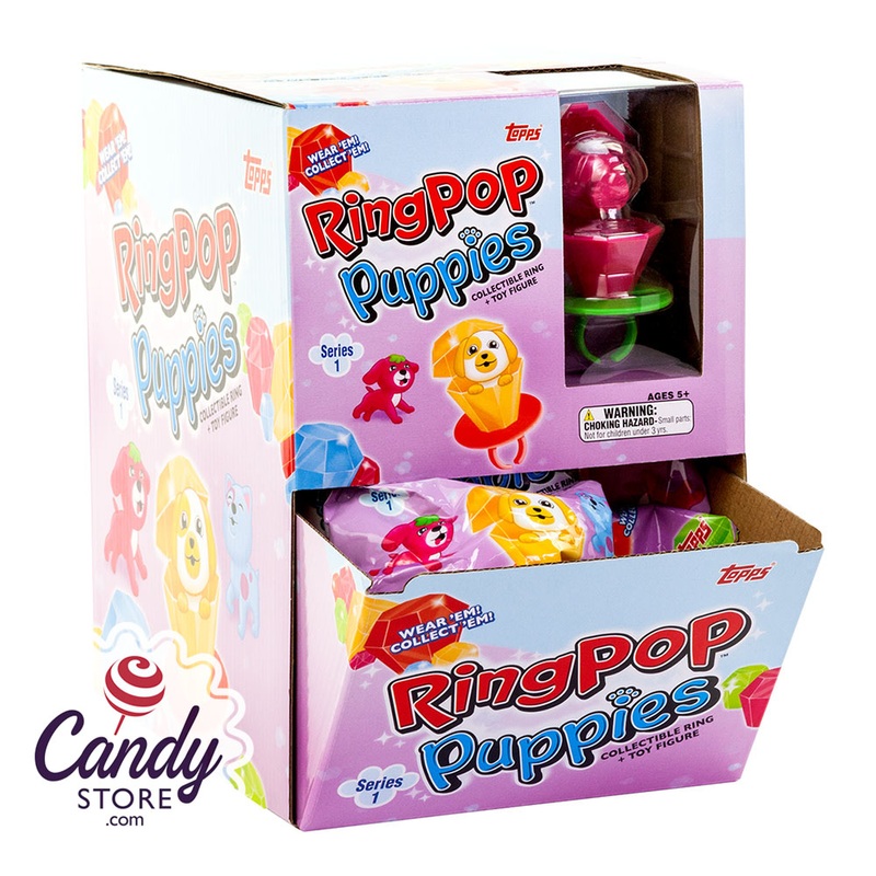Ring Pop Puppies Toy 0.5oz – 24ct