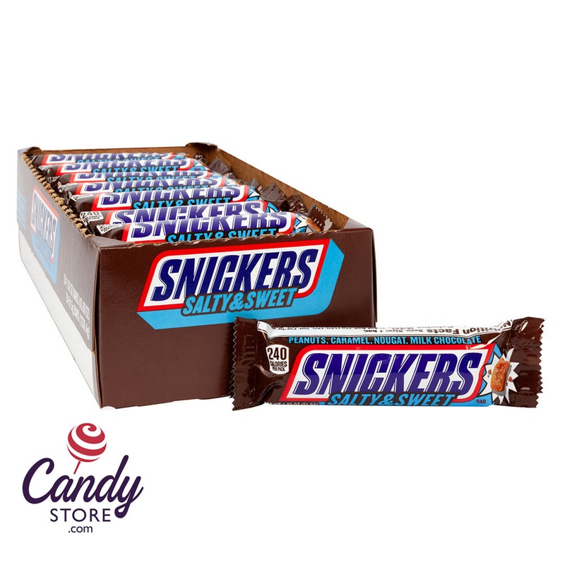 Snickers Salty & Sweet 1.82oz Bar – 24ct