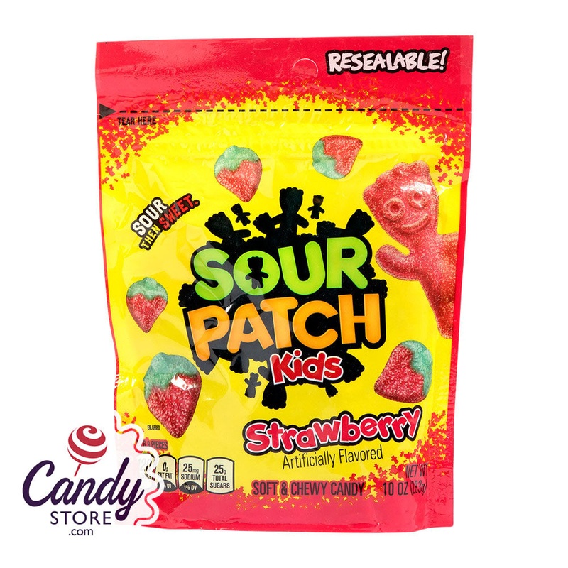 Sour Patch Kids Strawberry Pouch 10oz – 12ct