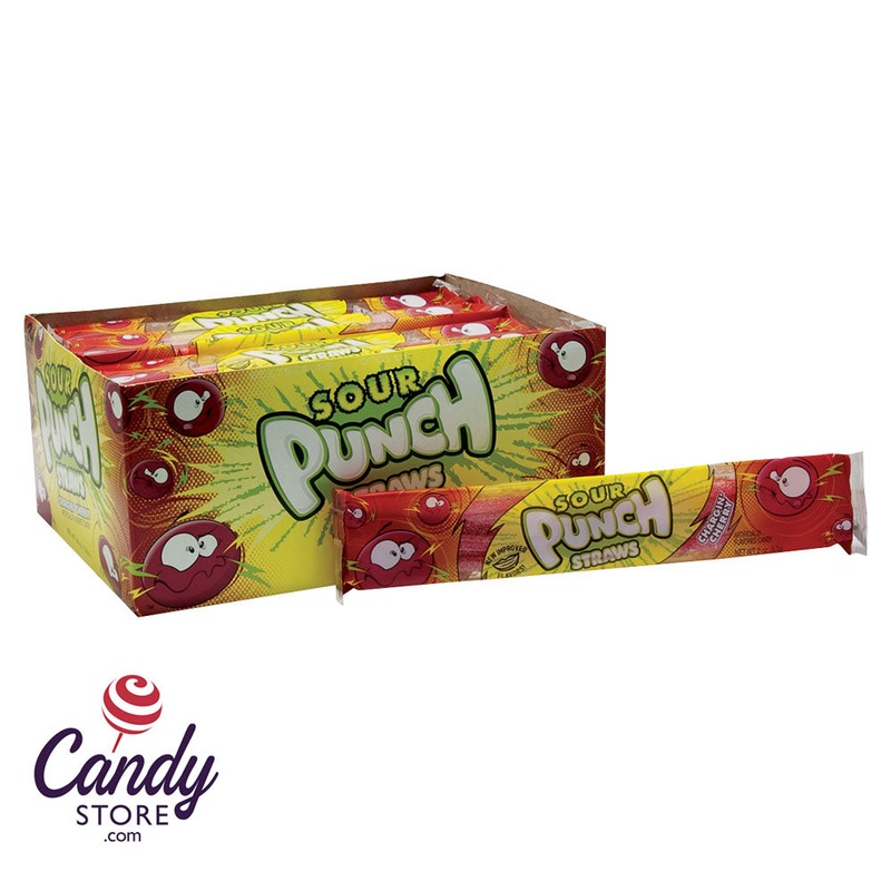 Sour Punch Straws – 24ct