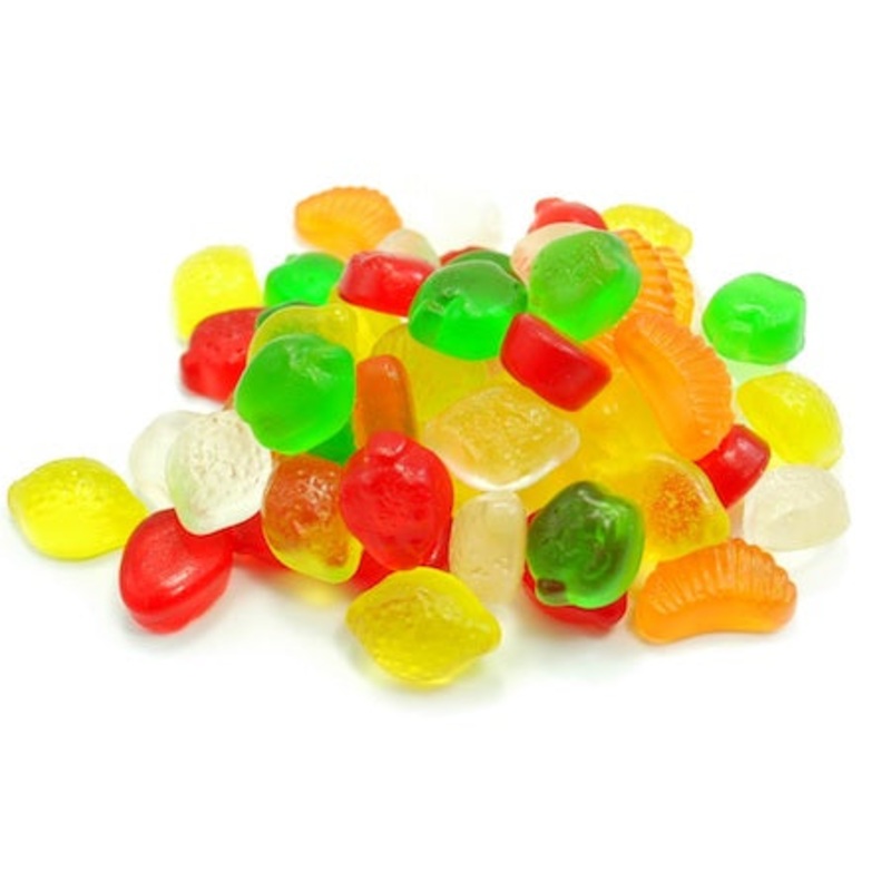 Sugar Free Stevia Gummy Fruits Candy – 6.6lb