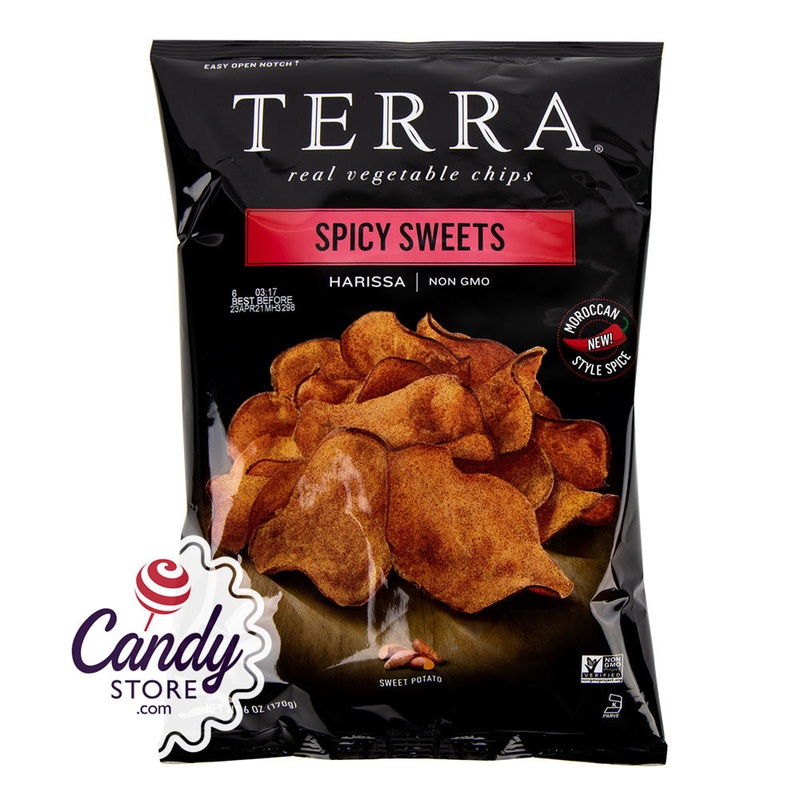 Terra Chips Spicy Sweets Chips 6oz Bags – 12ct