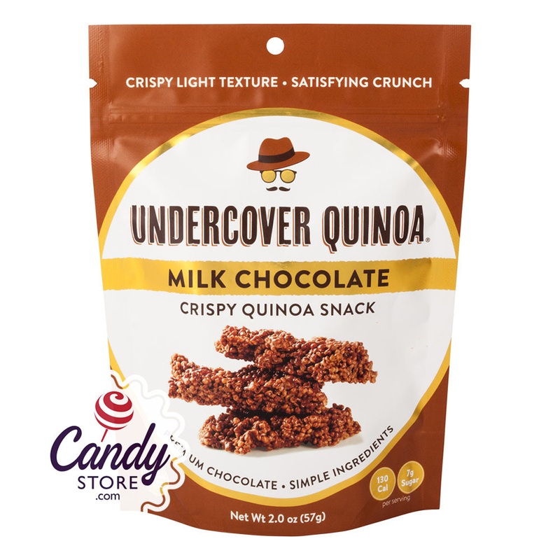 Undercover Quinoa Milk Chocolate 2oz Bags – 12ct