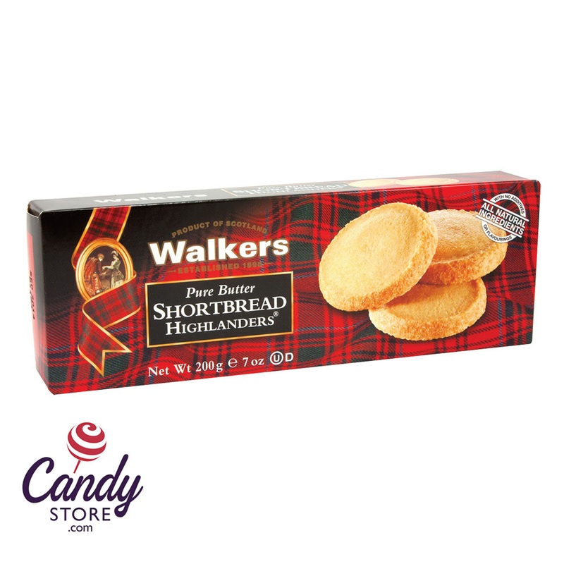 Walkers Shortbread Highlander Cookies 7oz Box – 12ct