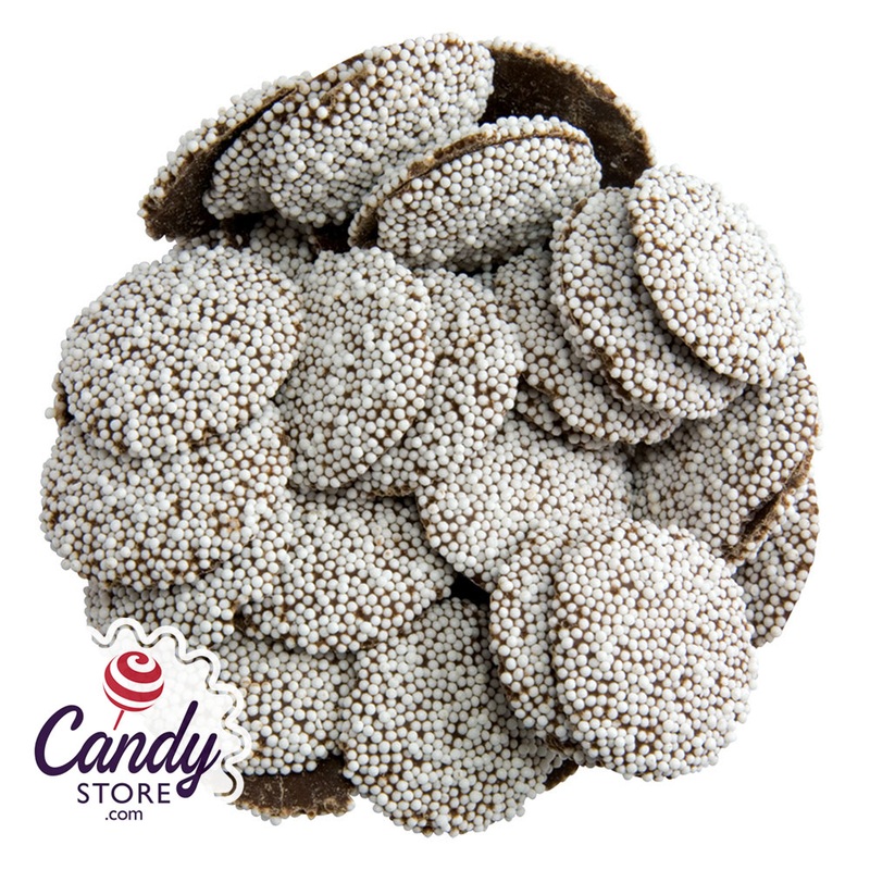 White Seeds Dark Chocolate Nonpareils – 10lb Bulk