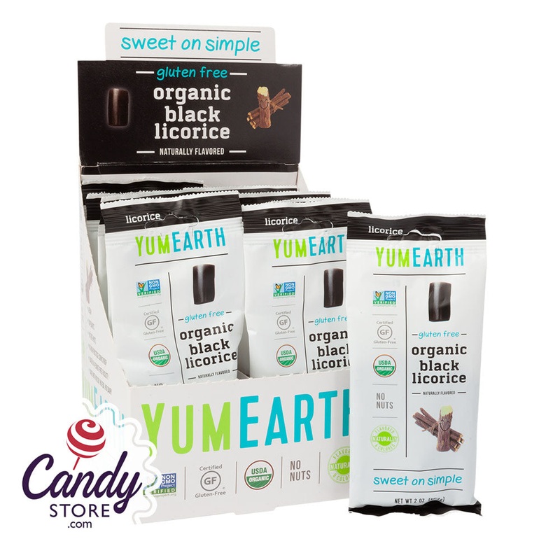 Yumearth Organic Licorice Black 2oz – 12ct