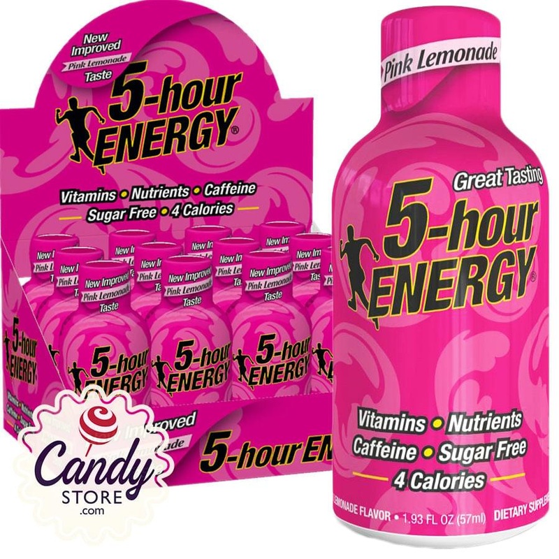 5-Hour Energy Pink Lemonade – 12ct