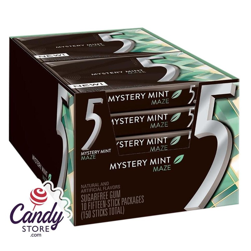 5 Maze Mint Gum – 10ct