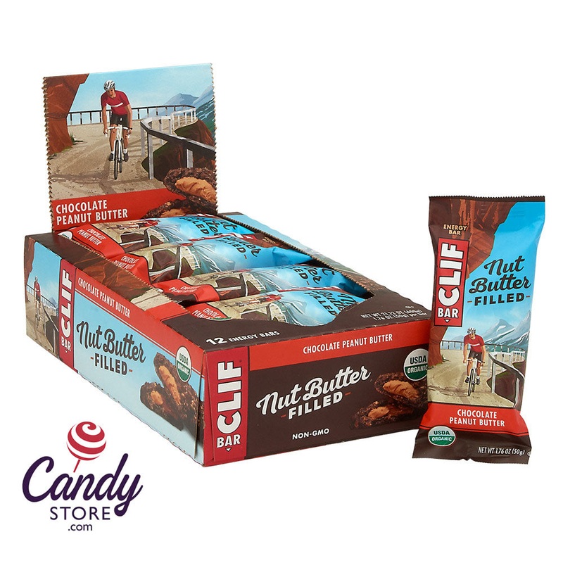 Clif Bars Nut Butter Filled Chocolate Peanut Butter 1.76oz – 12ct