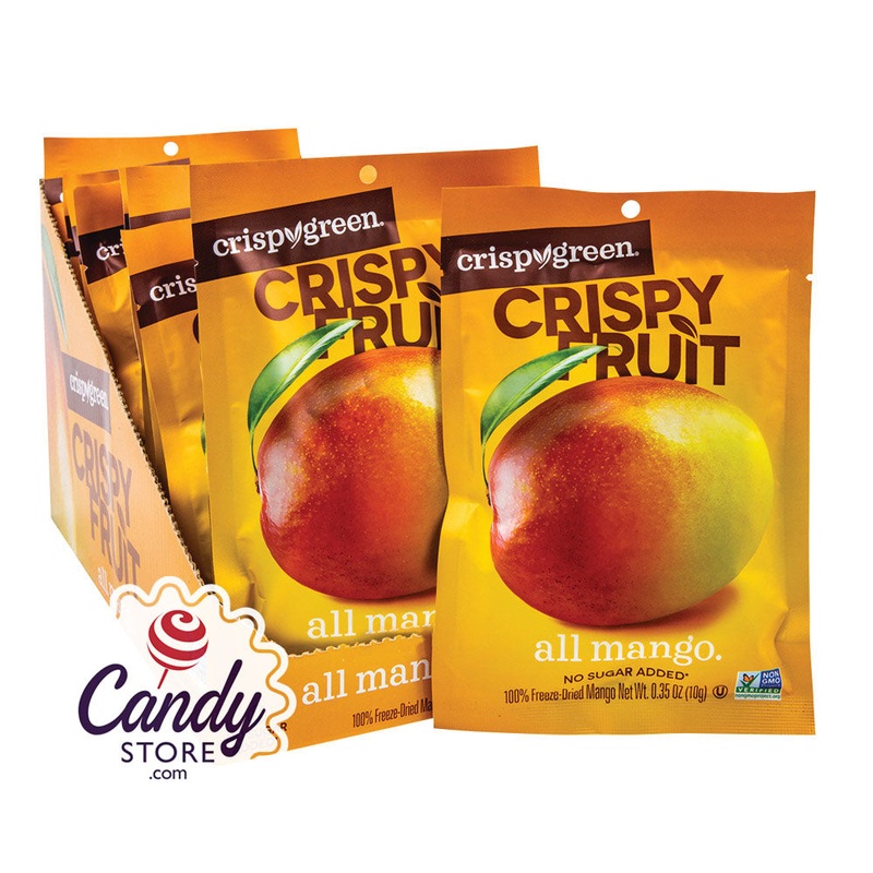 Crispy Green Crispy Fruit Mango 0.35oz Bags – 24ct