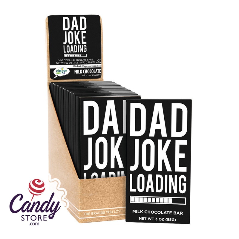 Dad Jokes Milk Chocolate Candy Bar – 20ct