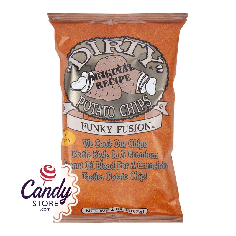 Dirty Potato Chips Funky Fusion 2oz – 25ct
