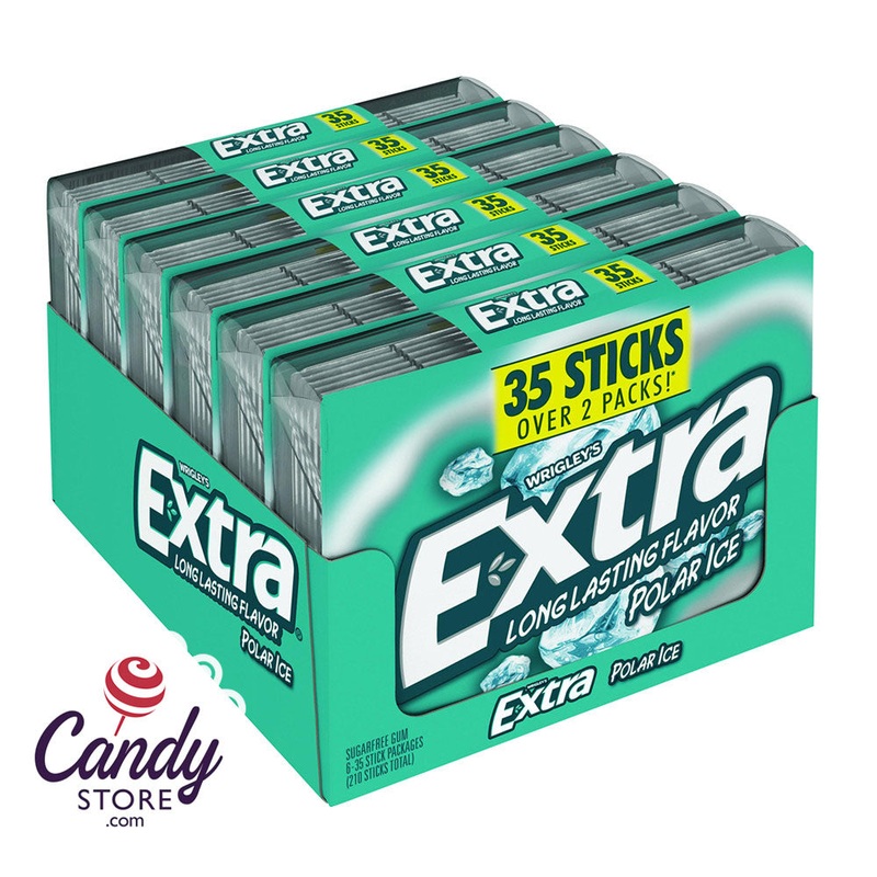 Extra Polar Ice Gum Mega Pack 4.13oz – 6ct