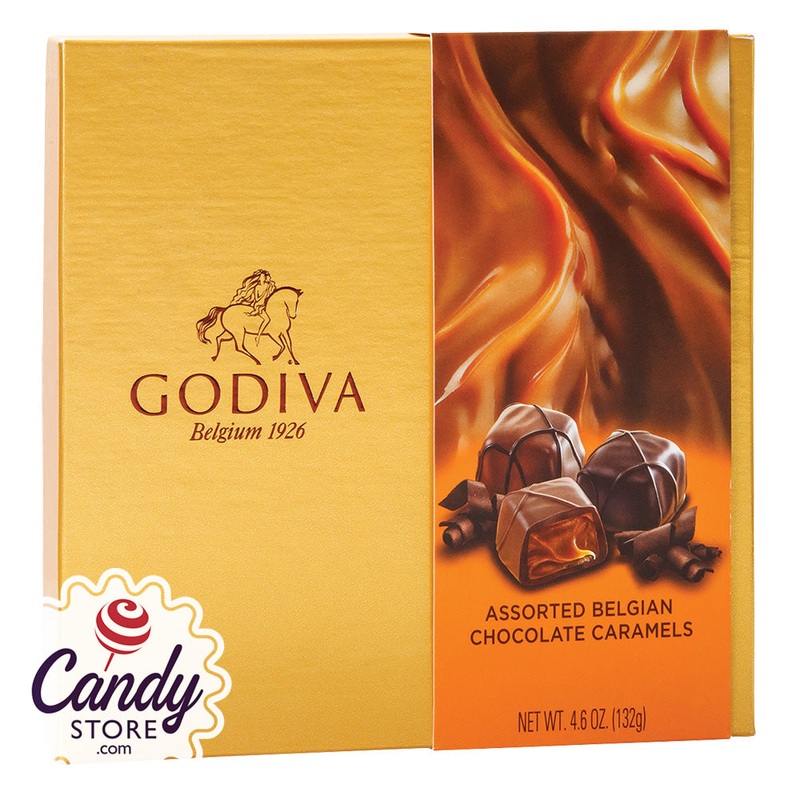 Godiva Chocolate Caramels Assorted Boxes – 6ct