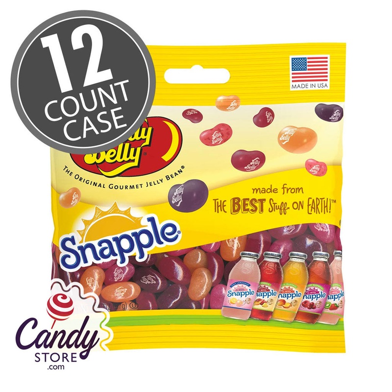 Jelly Belly Snapple Mix Jelly Beans Bags – 12ct
