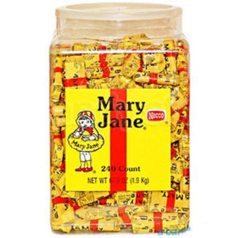 Mary Janes Candy – 240ct Tub