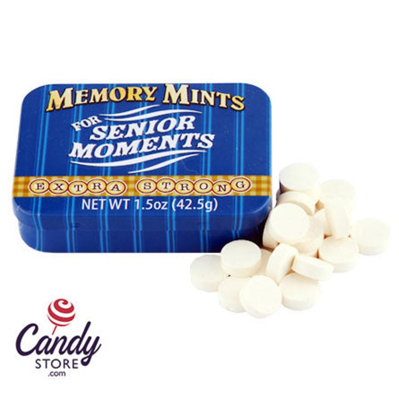 Memory Mints for Senior Moments – 18ct