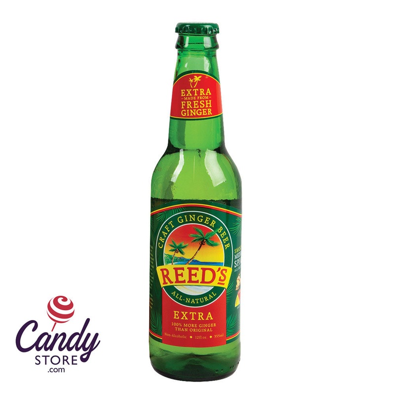 Reeds Extra Ginger Brew 12oz – 24ct