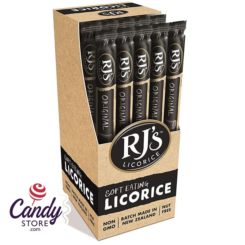RJ’s Soft Eating Black Licorice Logs – 30ct